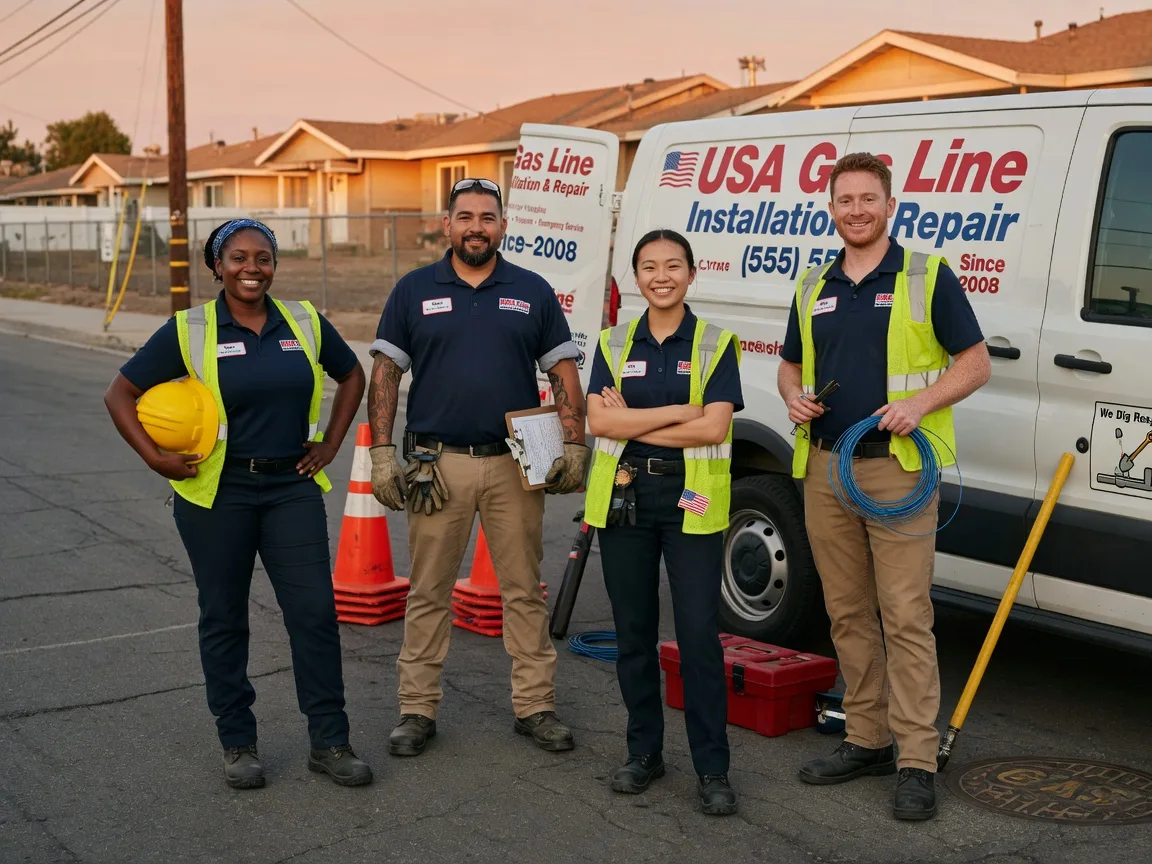 Gas Line Installation company in Dunfermline, IL